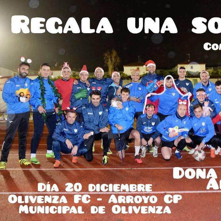 El Olivenza Fútbol Club organiza una recogida solidaria de juguetes este domingo