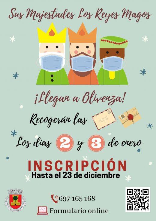 Los Reyes Magos anticipan su llegada a Olivenza con medidas sanitarias