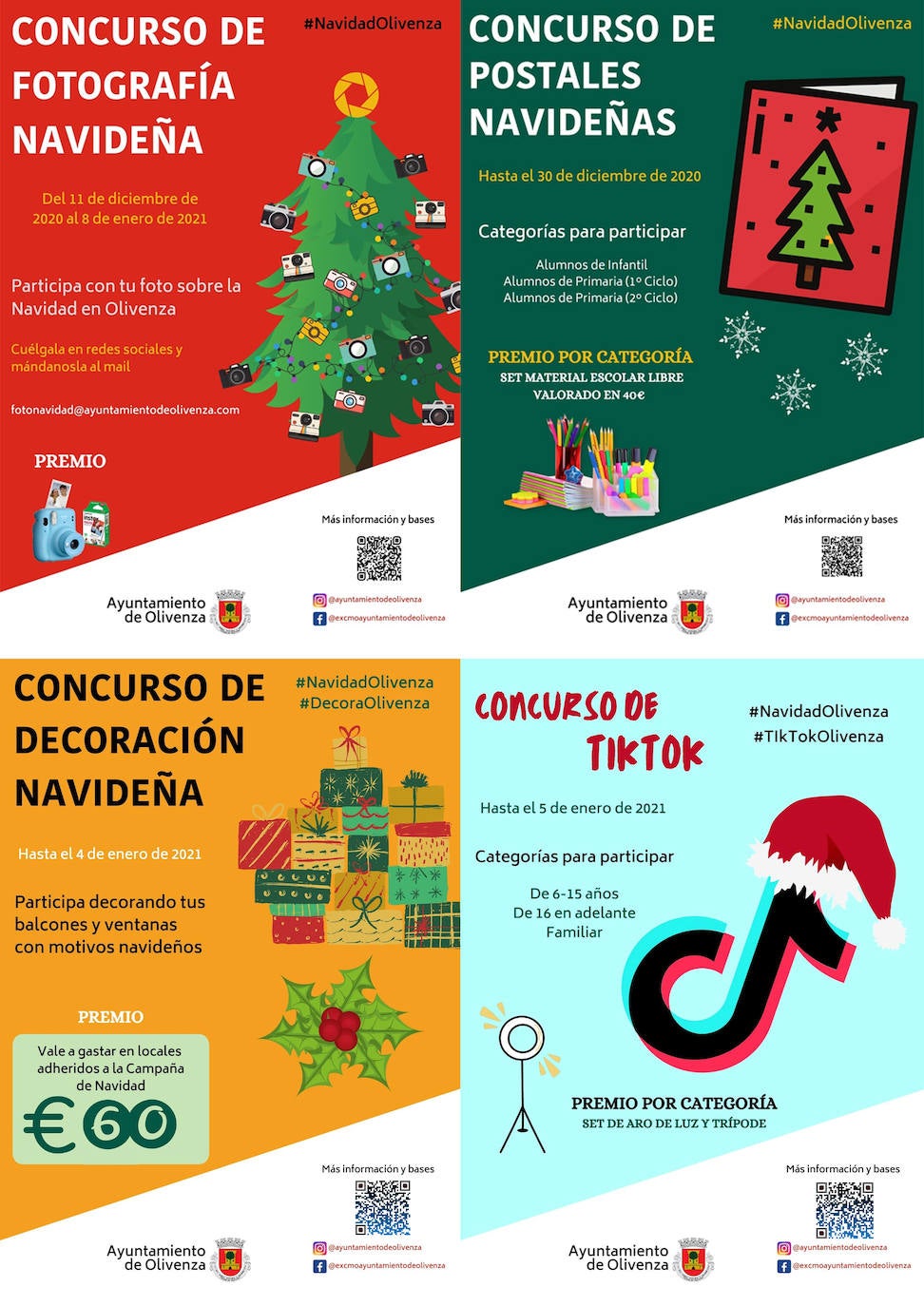 Cuatro concursos para pasar la Navidad haciendo creación