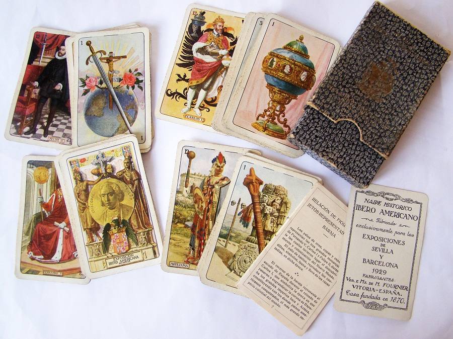 Una baraja de cartas iberoamericana, pieza del mes de enero 2021 en el Museo de Olivenza