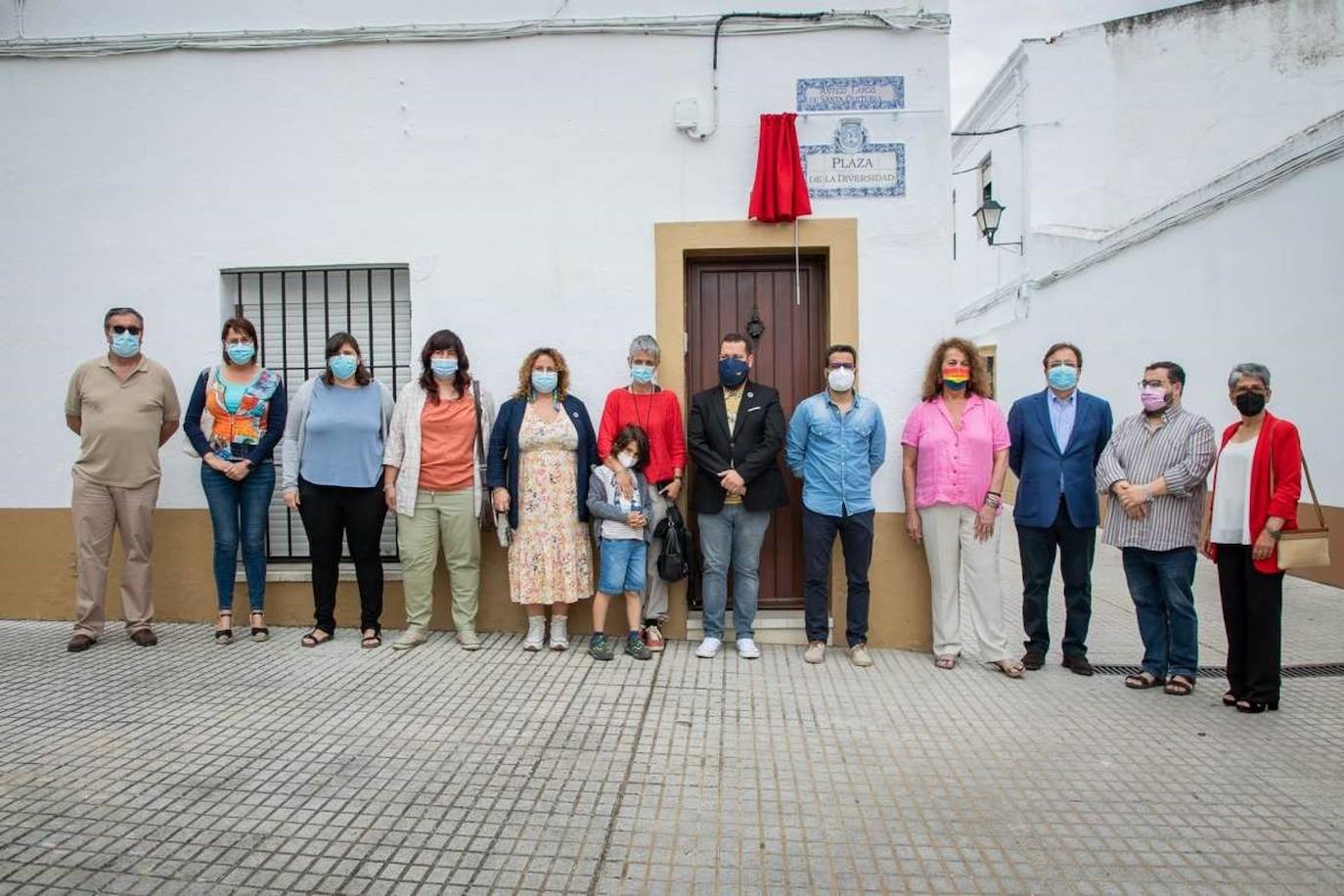 El callejero oliventino ya cuenta con la denominación oficial de Plaza de la Diversidad