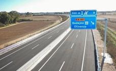 Este viernes abre al tráfico el tramo de la Ronda Sur desde la carretera de Olivenza a Caya