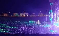 El concierto de Manuel Carrasco llena el recinto ferial de Olivenza con más de ocho mil personas