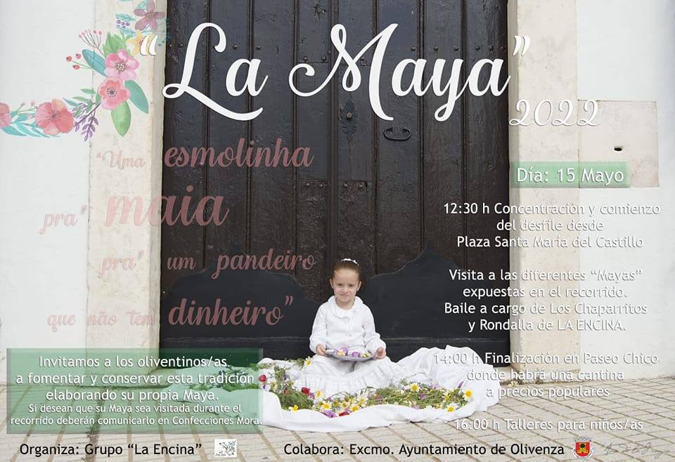 Olivenza volverá a celebrar este domingo la tradicional fiesta de 'La Maya'