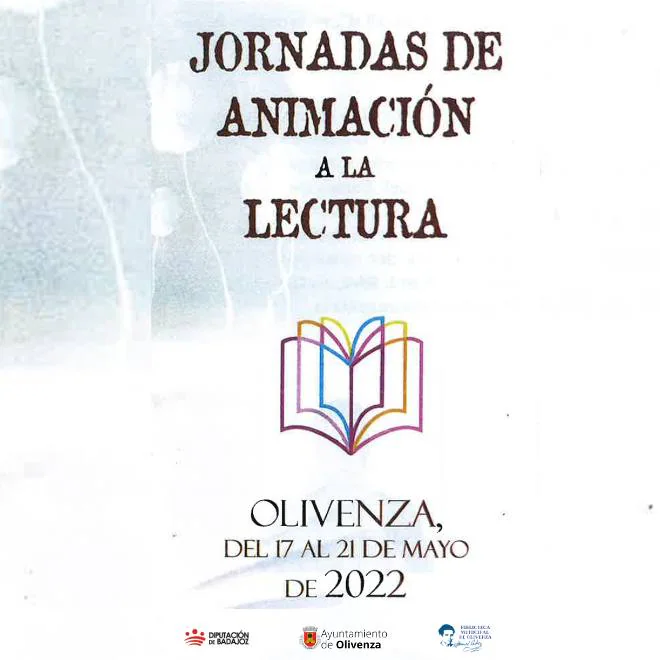 Cartel de la Semana de la Lectura de Olivenza 2022. 