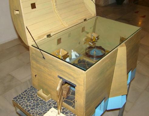 El Museo de Olivenza destaca en julio la maqueta de un molino harinero hidráulico