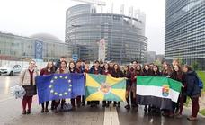 24 alumnos de las Escuelas del Sagrado Corazón han participado en el Parlamento Europeo en Estrasburgo
