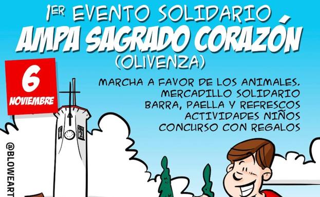 El Ampa Sagrado Corazón organiza el I Evento Solidario a favor de los animales