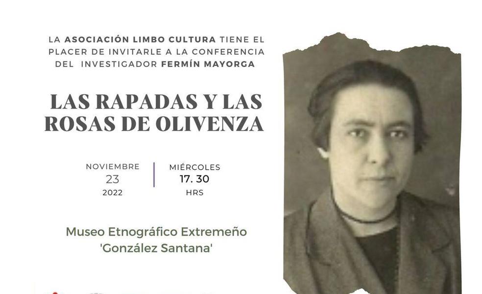 El investigador Fermín Mayorga dará la conferencia 'Las rapadas y las rosas de Olivenza'