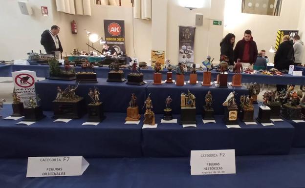 El II Concurso de Modelismo Internacional congregó 250 piezas en Olivenza