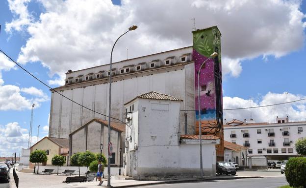 La cubierta del edificio del silo de Olivenza será reparada