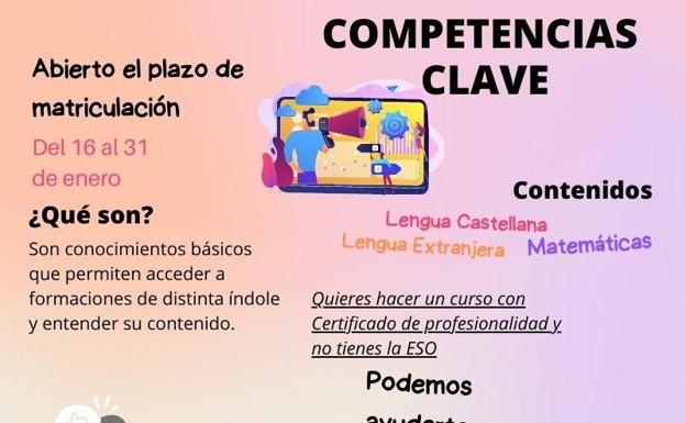 Abierto el periodo de matriculación para el Centro de Educación de Adultos