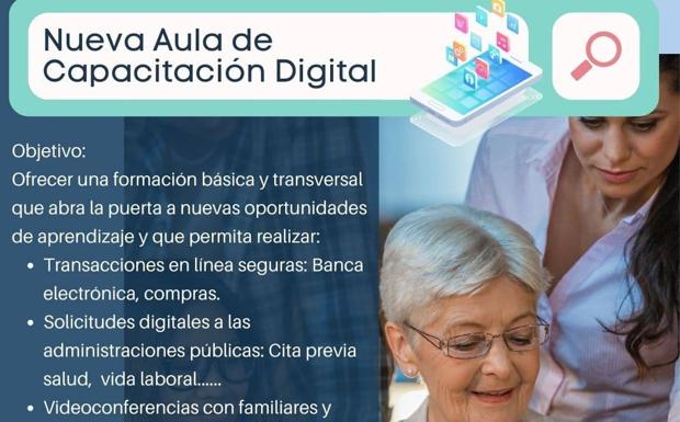 El Centro Público de Educación de Personas Adultas CEPA Olivenza, dispone de una nueva aula de capacitación digital