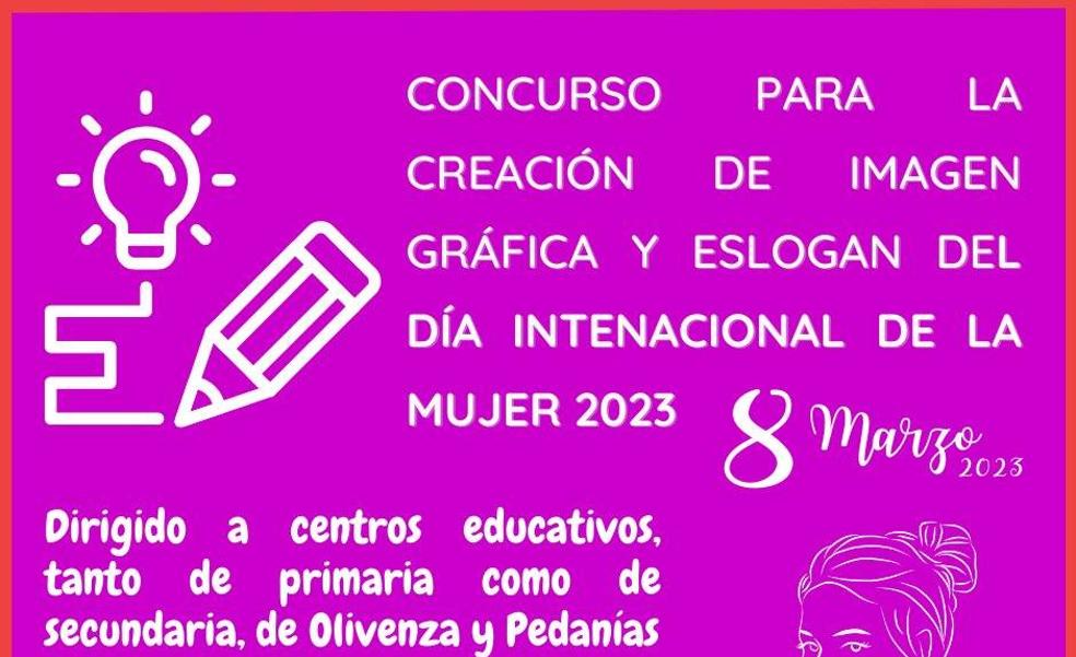 El Ayuntamiento convoca el 'I Concurso de Creación de Imagen Gráfica y Eslogan del Día Internacional de las Mujeres'