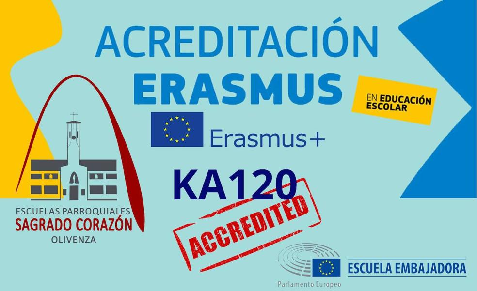 Las Escuelas Parroquiales del Sagrado Corazón obtienen la 'Acreditación Erasmus'