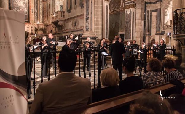 El Coro de Cámara Amadeus actuó este fin de semana en Bélgica y Colonia