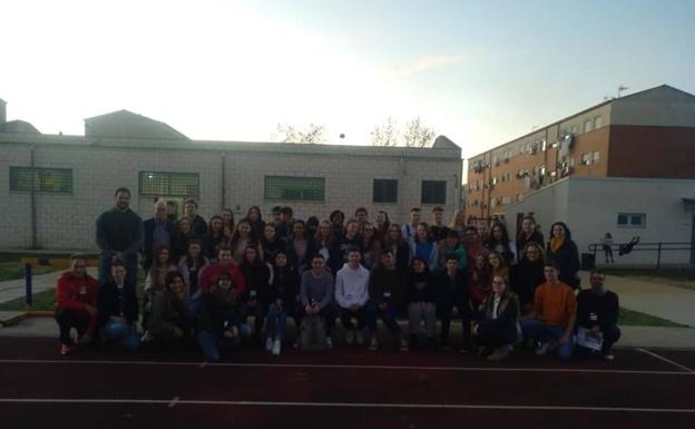 El IES Díez Canedo recibe alumnos de Inglaterra y Alemania