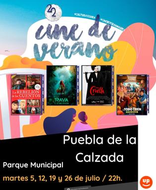 Puebla de la Calzada regresa con su tradicional cine de verano