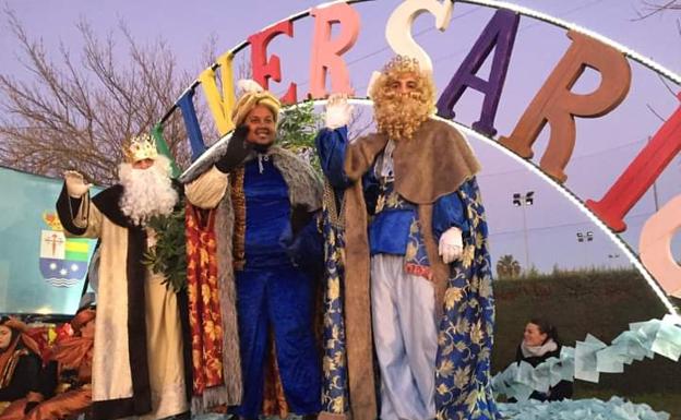 Puebla de la Calzada recibe a los Reyes Magos