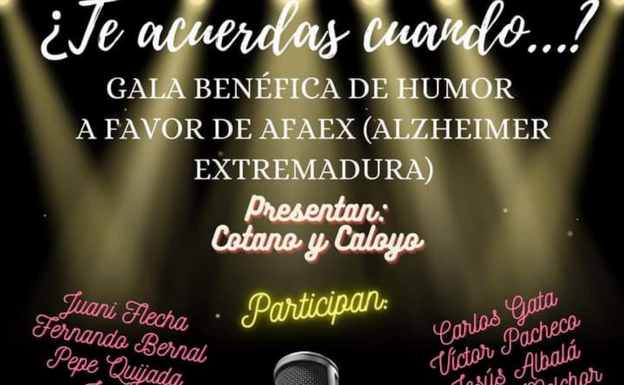Agotadas las entradas de la Gala Benéfica del Humor
