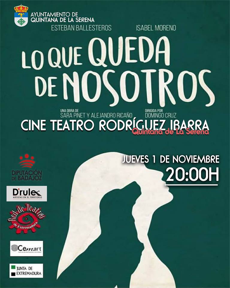 La obra 'Lo que queda de nosotros' llega esta noche al teatro Rodríguez Ibarra