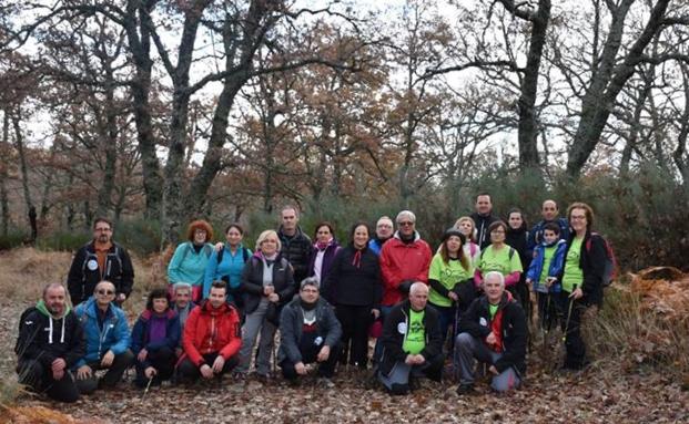 El club senderista Quintana cierra un año de rutas con un viaje a la Sierra de Francia