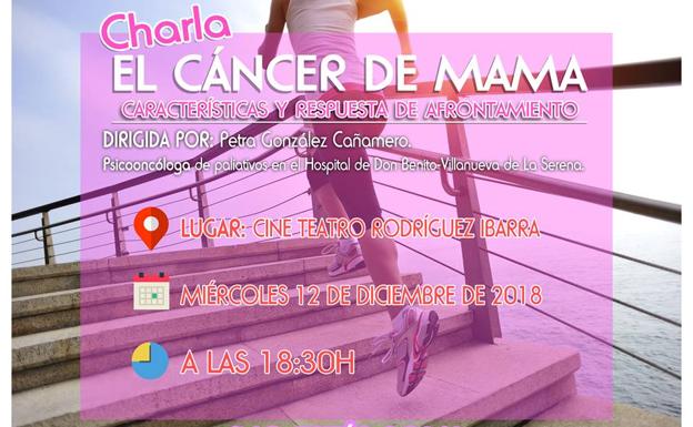 La localidad ofrece mañana una charla sobre el cáncer de mama