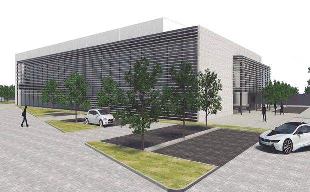 El Ayuntamiento recibe los primeros bocetos de lo que será el futuro pabellón municipal