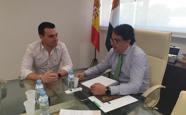 Raimundo Dávila se reunió con Vergeles para abordar la enfermedad de la silicosis