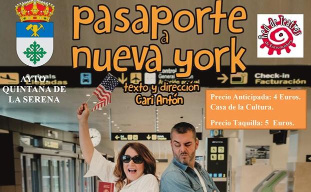 El musical 'Pasaporte a Nueva York' aterriza en Quintana el 2 de noviembre