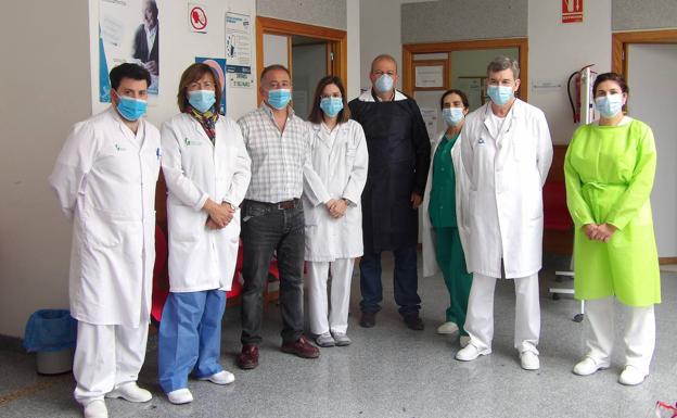 Los sanitarios del Centro de Salud, en primera línea frente al virus