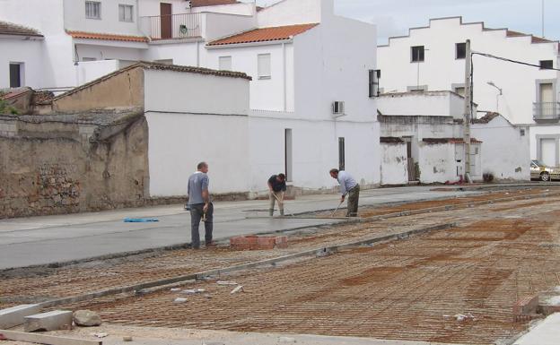 Se retoman algunas de las obras municipales tras el parón por el Covid-19
