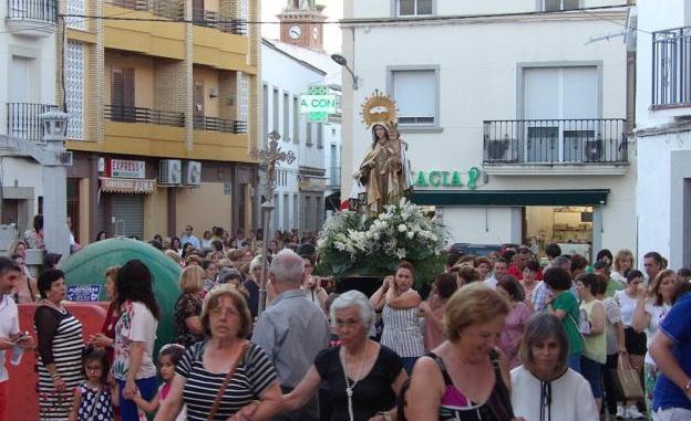 La Virgen del Carmen no podrá recorrer este año el Camino de Zalamea en procesión