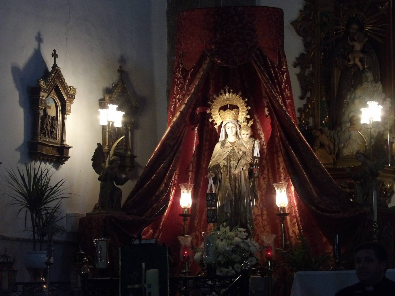 El Camino de Zalamea siente la ausencia de la Virgen del Carmen