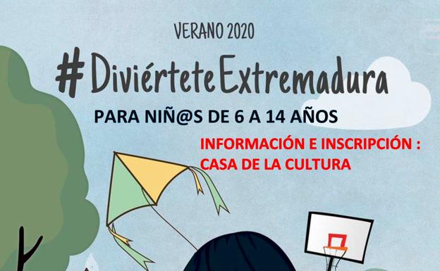 Quintana será sede del programa de ocio para niños 'Diviértete Extremadura'