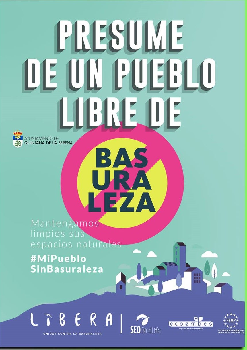 Quintana se une a la campaña #MipuebloSinBasuraleza