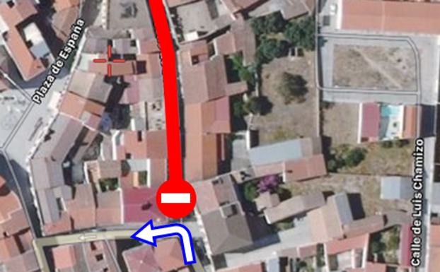 La calle Severo Ochoa cortada por obras durante hoy y mañana