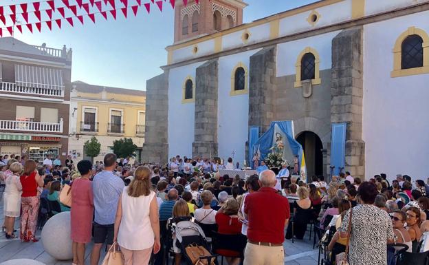 Se suspende la misa en la Plaza de España en honor a Nuestra Señora de los Milagros, patrona de Quintana