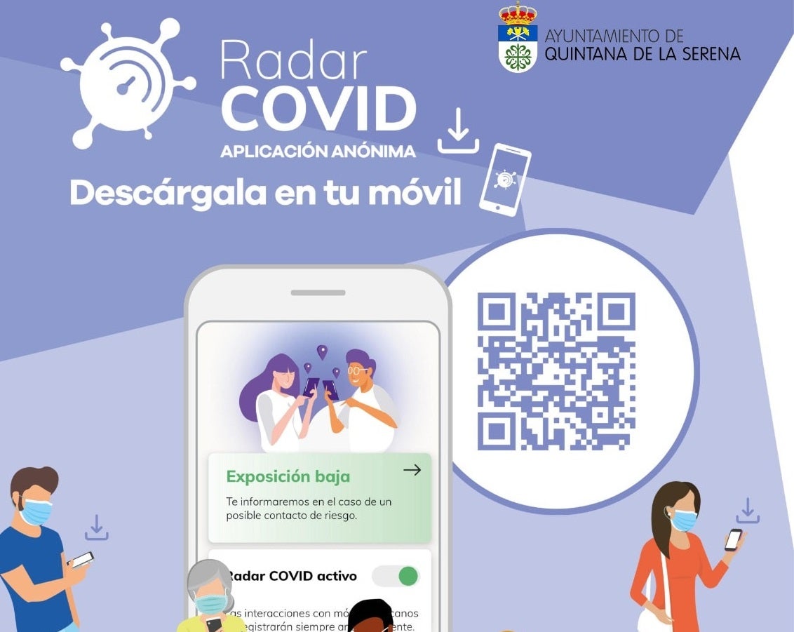Los vecinos de Quintana ya pueden descargar la aplicación 'Radar Covid' en sus dispositivos