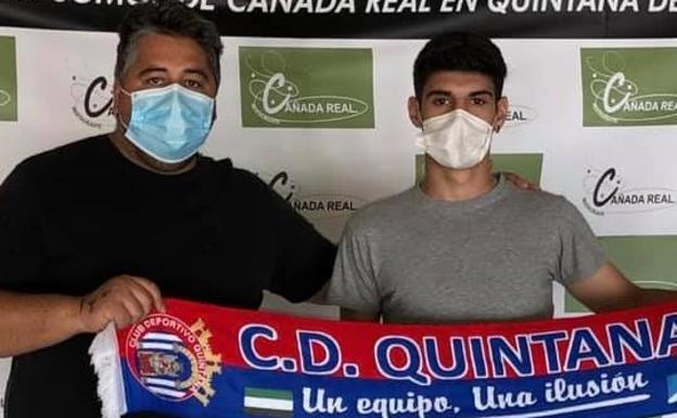 Ángel Luis se convierte en el cuarto fichaje del CD Quintana