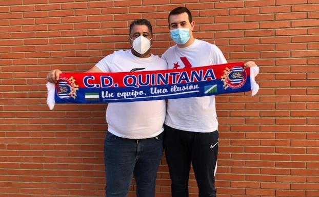 Juan Antonio Cuadrado, nueva renovación del CD Quintana