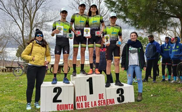 Cinco deportistas del club ciclista Quintana 'Es natural' seleccionados en centros de alto rendimiento