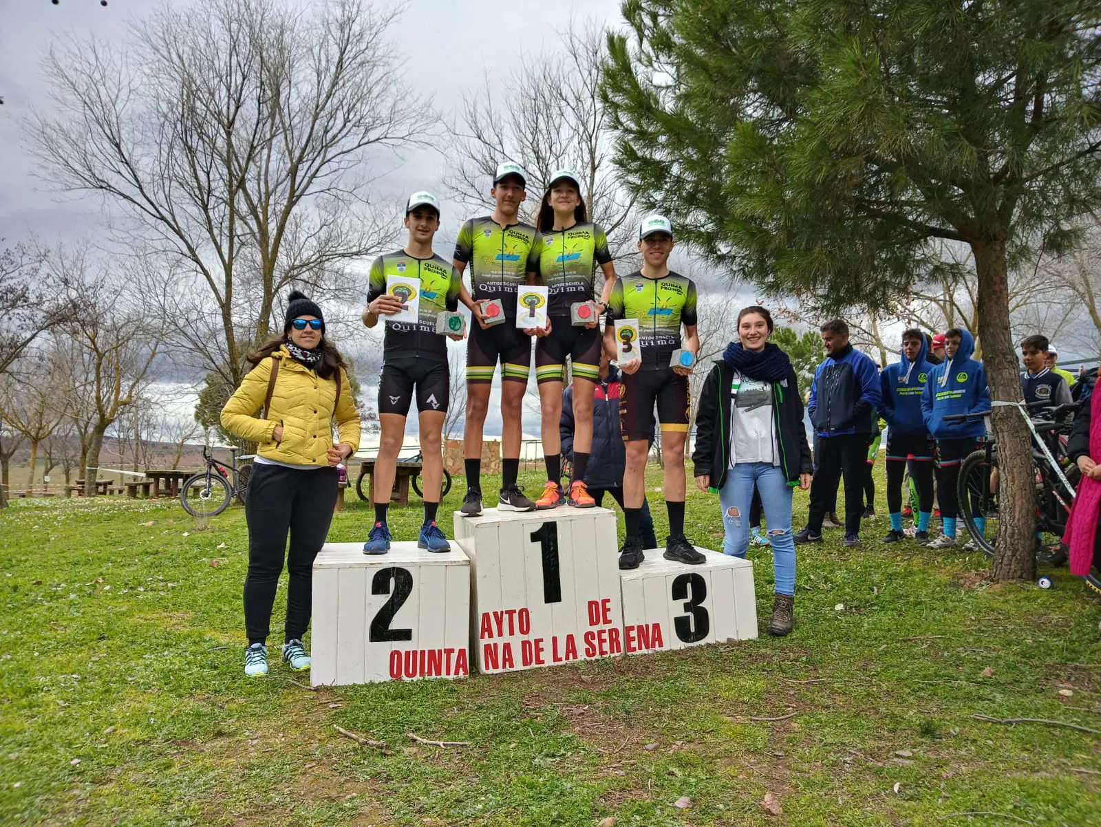 Cinco deportistas del club ciclista Quintana 'Es natural' seleccionados en centros de alto rendimiento