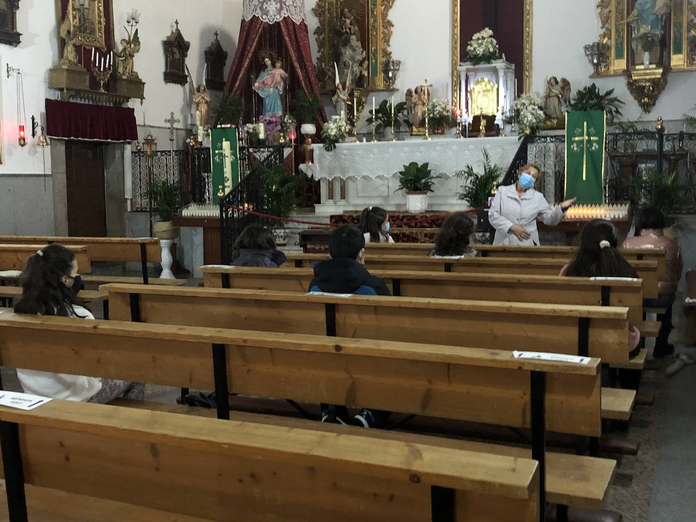 Comienzan las clases de catequesis con grupos reducidos y nuevas normas