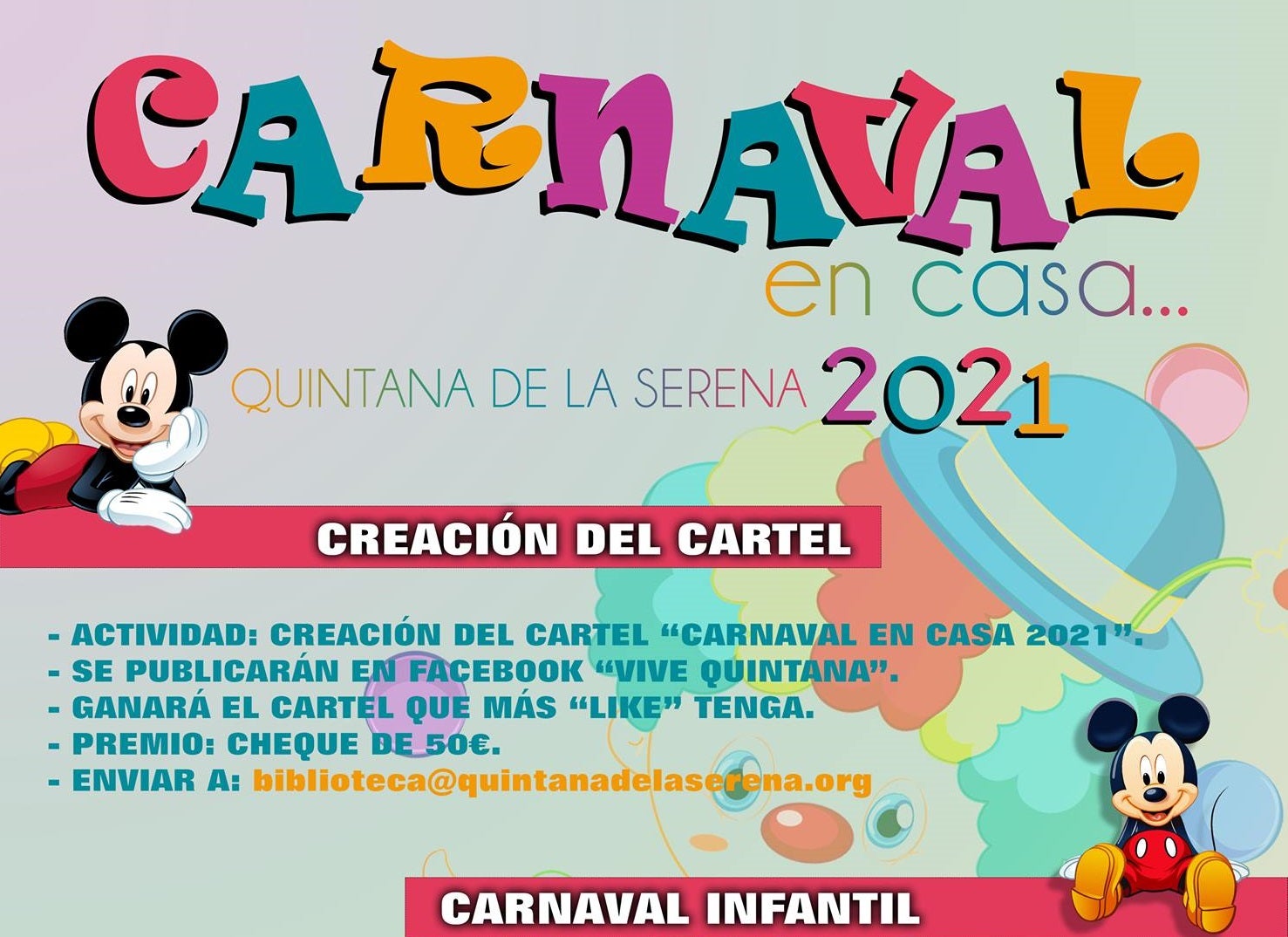 El Ayuntamiento pone en marcha 'el Carnaval en casa'