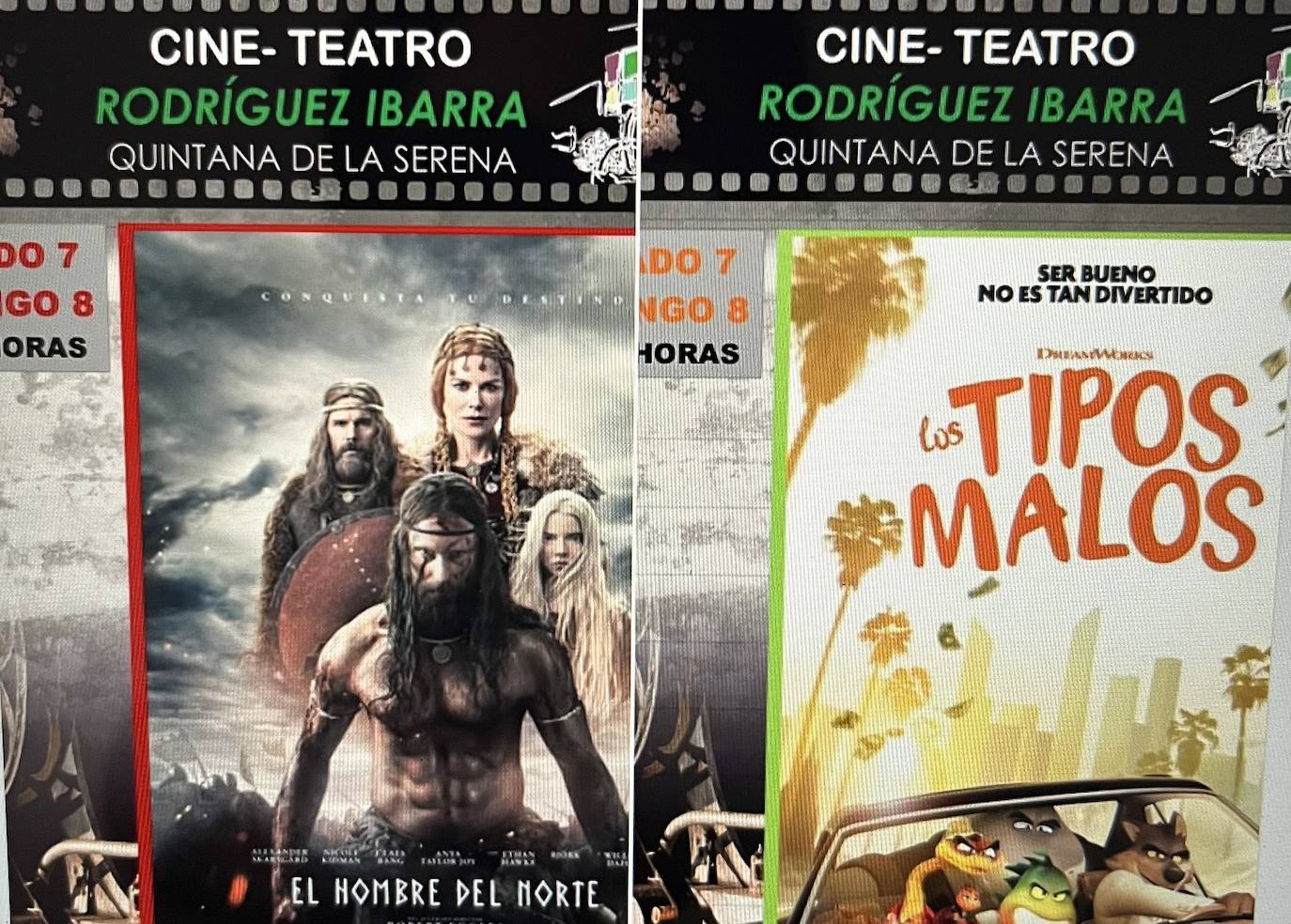 El cine regresa a la localidad con dos títulos de estreno