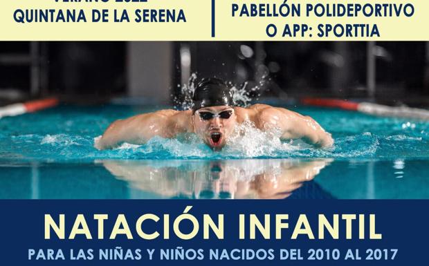 El plazo de inscripción para un curso de natación infantil se abre el 1 de junio