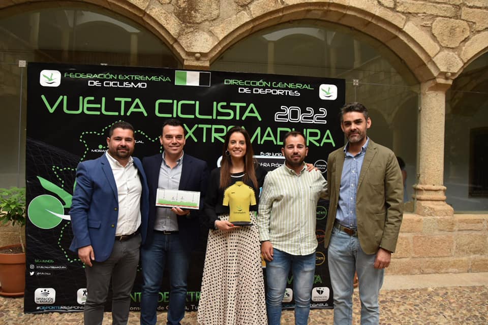 Quintana, una de las protagonistas de la Vuelta Ciclista a Extremadura