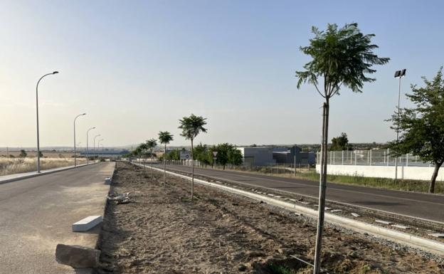Las obras de jardinería de la Ronda Este están próximas a finalizar