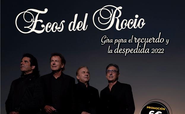 El grupo 'Ecos del Rocío' llegará a Quintana el 19 de agosto en su gira de despedida